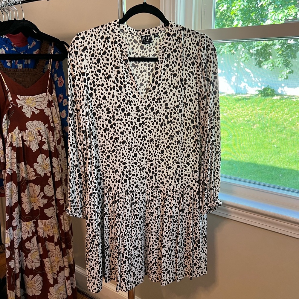 Print Mini Dress